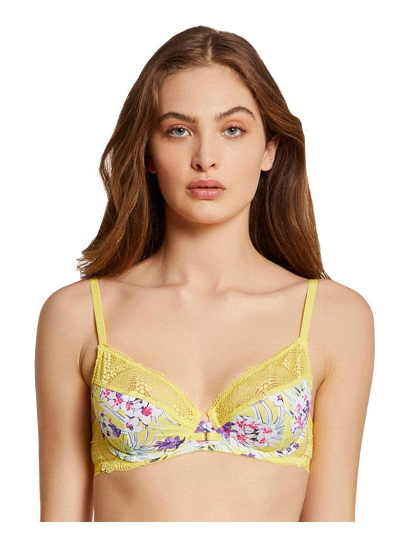 Soutien-gorge corbeille EMMY - Morgan Jaune - Kiabi