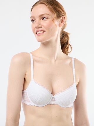 Soutien-gorge corbeille en dentelle