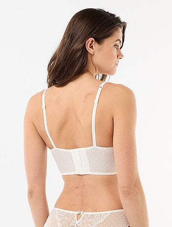 Soutien-gorge corbeille en dentelle