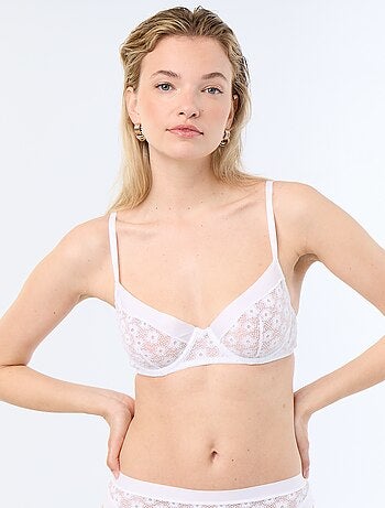 Soutien-gorge corbeille en dentelle