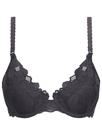 Soutien-gorge corbeille en dentelle florale Dim Lacy