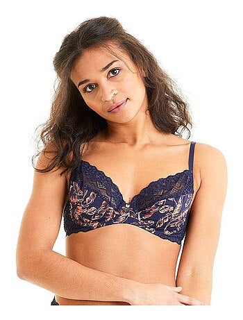 Soutien-gorge corbeille en dentelle française YAOUNDE - Camille Cerf & Pomm'Poire