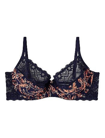 Soutien-gorge corbeille en dentelle française YAOUNDE - Camille Cerf & Pomm'Poire