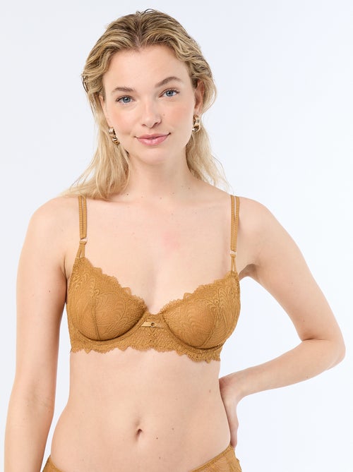Soutien-gorge corbeille en dentelle - Kiabi Soutien-gorge corbeille en dentelle - Kiabi
