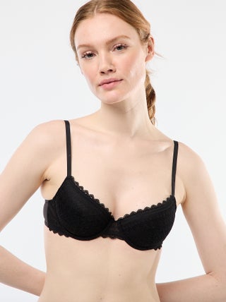 Soutien-gorge corbeille en dentelle
