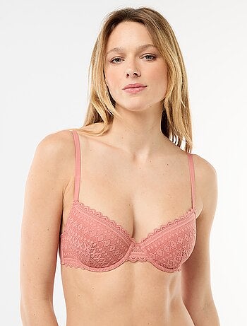 Soutien-gorge corbeille en dentelle