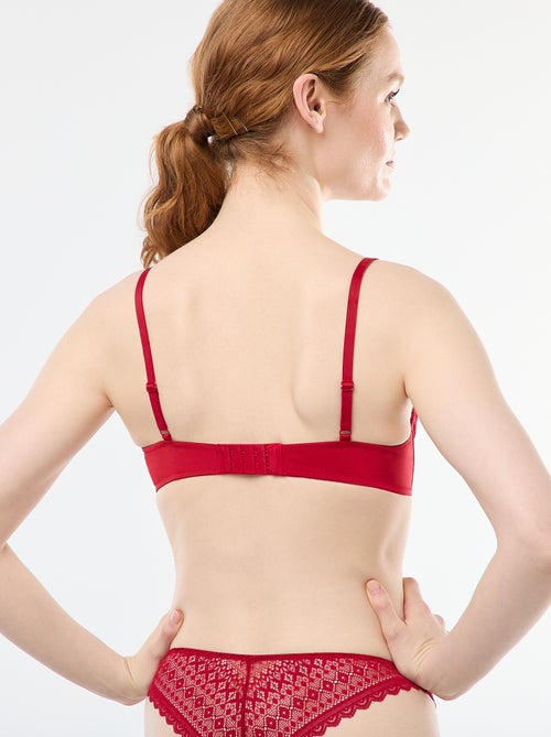 Soutien-gorge corbeille en dentelle - Kiabi