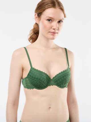 Soutien-gorge corbeille en dentelle