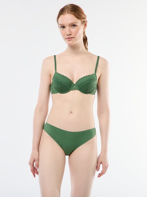 Soutien-gorge corbeille en dentelle - Kiabi