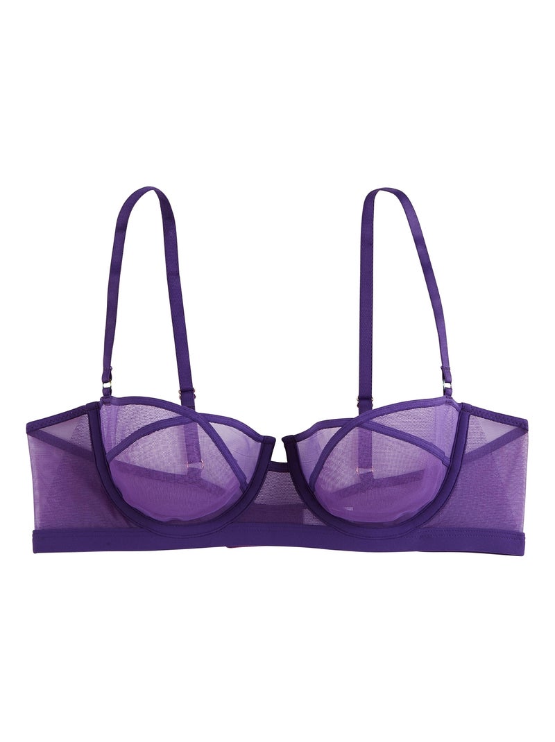 Soutien-gorge corbeille Genny - RougeGorge Lingerie Violet - Kiabi
