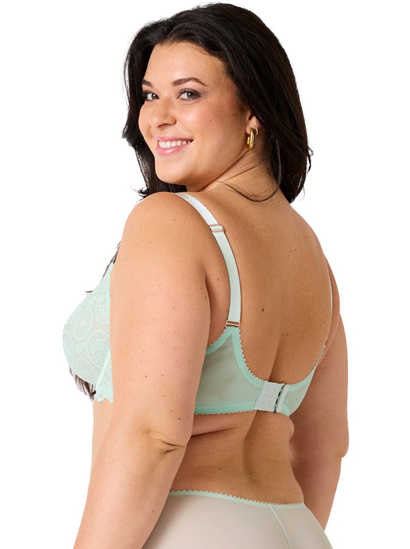 Soutien-gorge corbeille grand maintien BATIFOLAGE - Brigitte Bardot Lingerie Vert - Kiabi