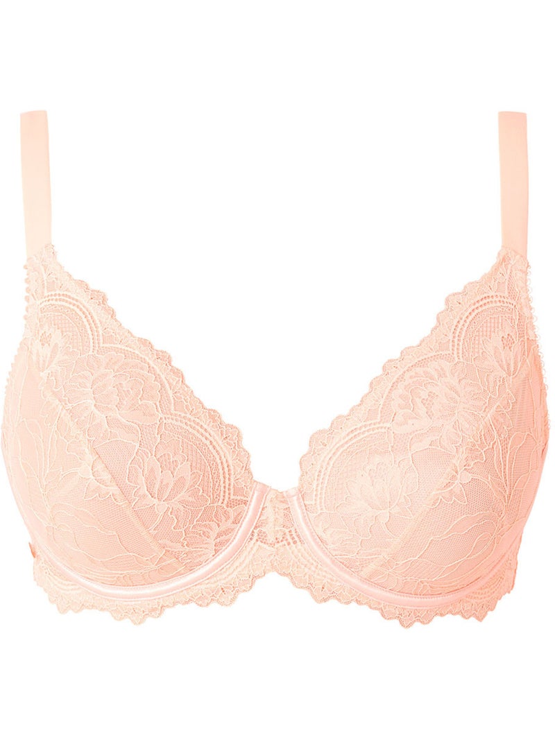 Soutien-gorge corbeille grand maintien ELOGE - Brigitte Bardot Lingerie Beige - Kiabi
