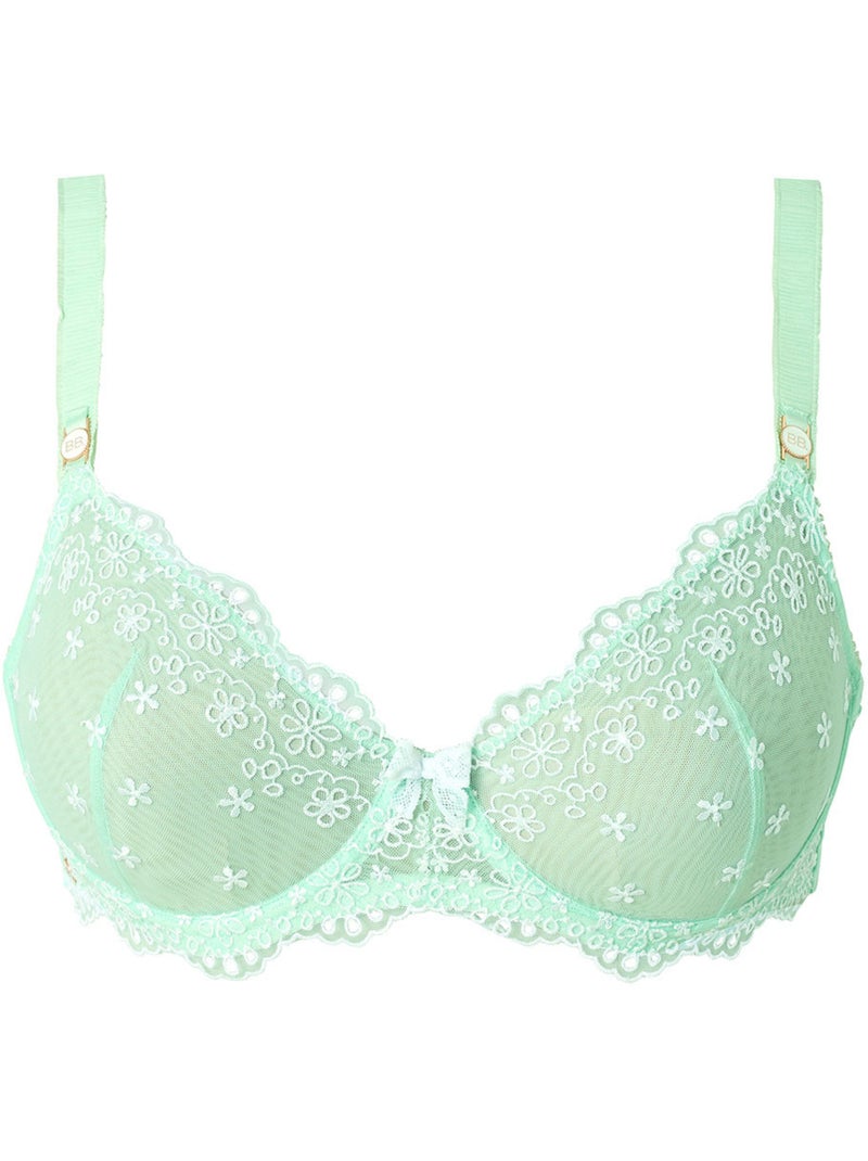 Soutien-gorge corbeille grand maintien SENSIBLE - Brigitte Bardot Lingerie Vert - Kiabi