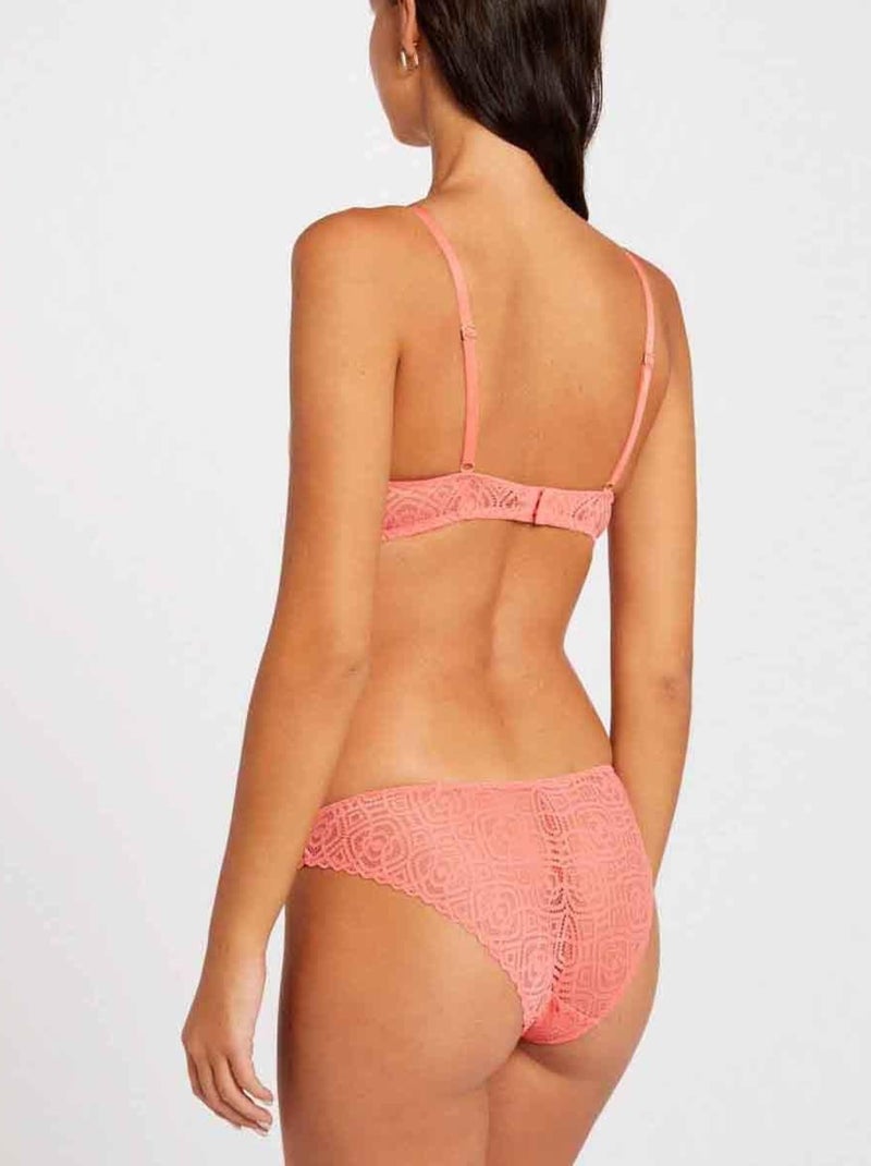Soutien-gorge corbeille GWEN - Morgan Lingerie Rose - Kiabi