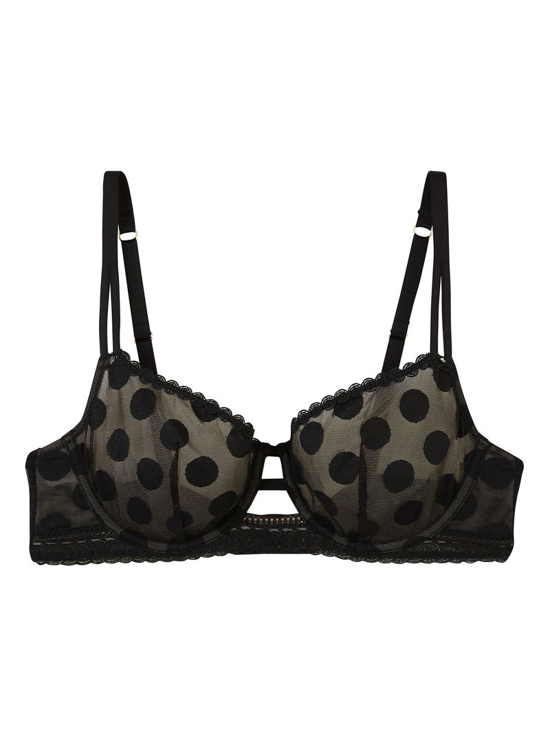 Soutien-gorge corbeille Halo - RougeGorge Lingerie Noir - Kiabi