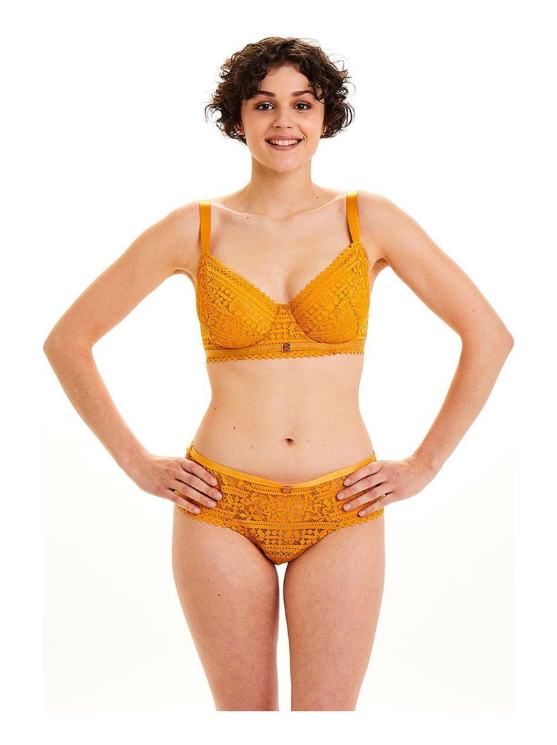 Soutien-gorge corbeille IMPREVU - Pomm'Poire Jaune - Kiabi
