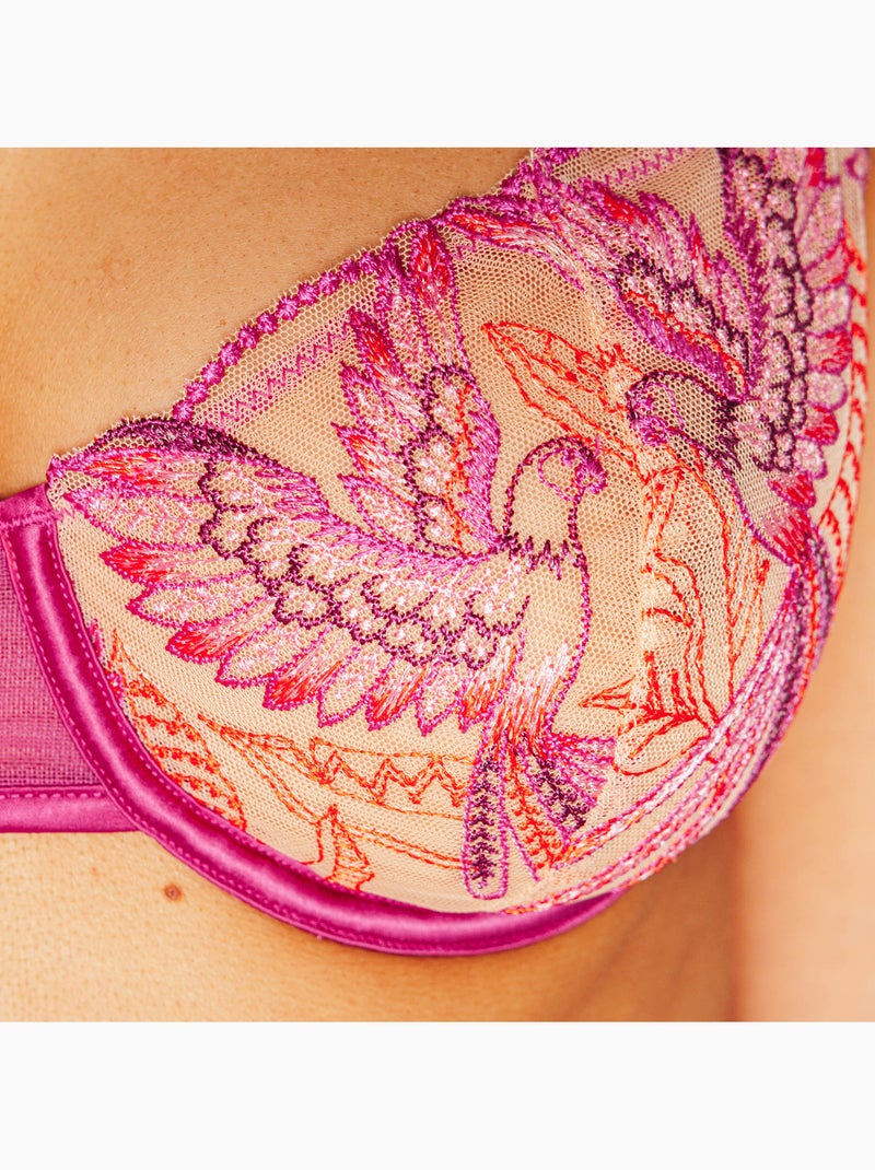 Soutien-gorge corbeille Inaya - RougeGorge Lingerie Rose - Kiabi