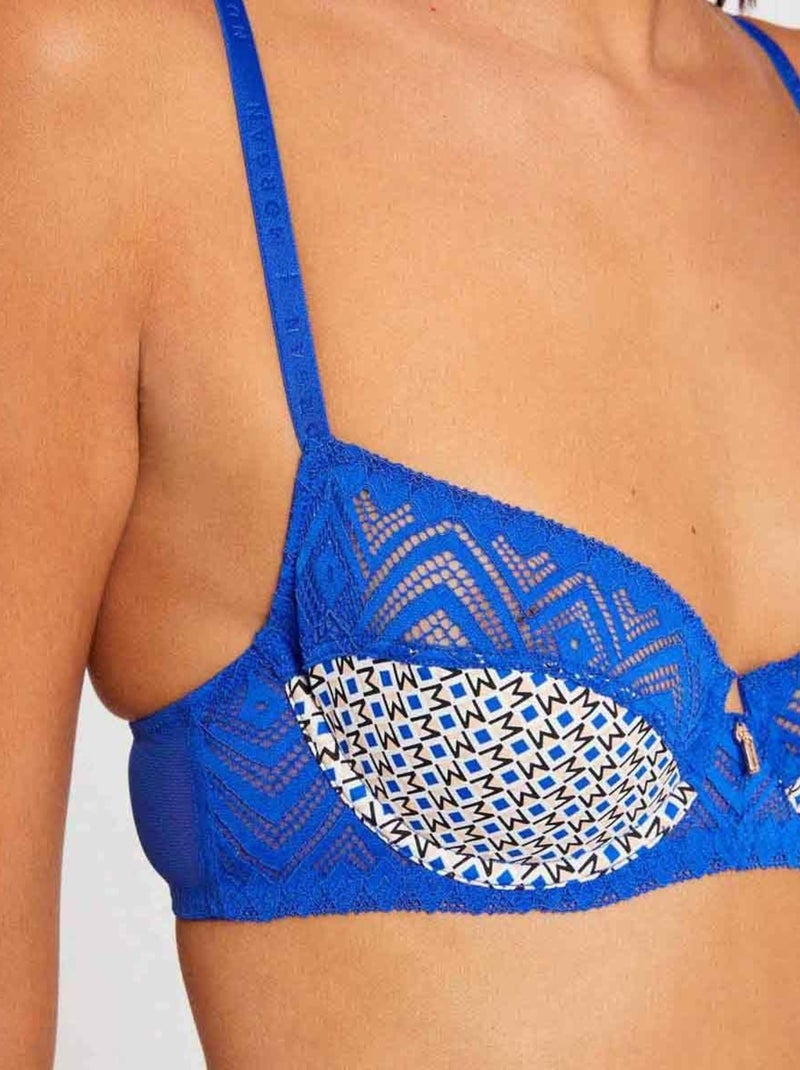 Soutien-gorge corbeille KIM - Morgan Lingerie Bleu - Kiabi