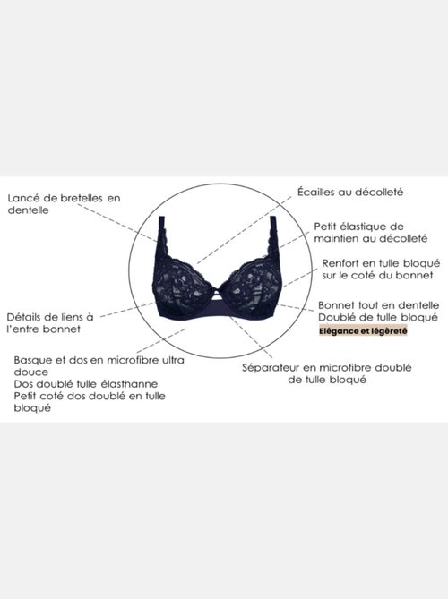 Soutien-gorge corbeille Lily Sans Complexe - Kiabi