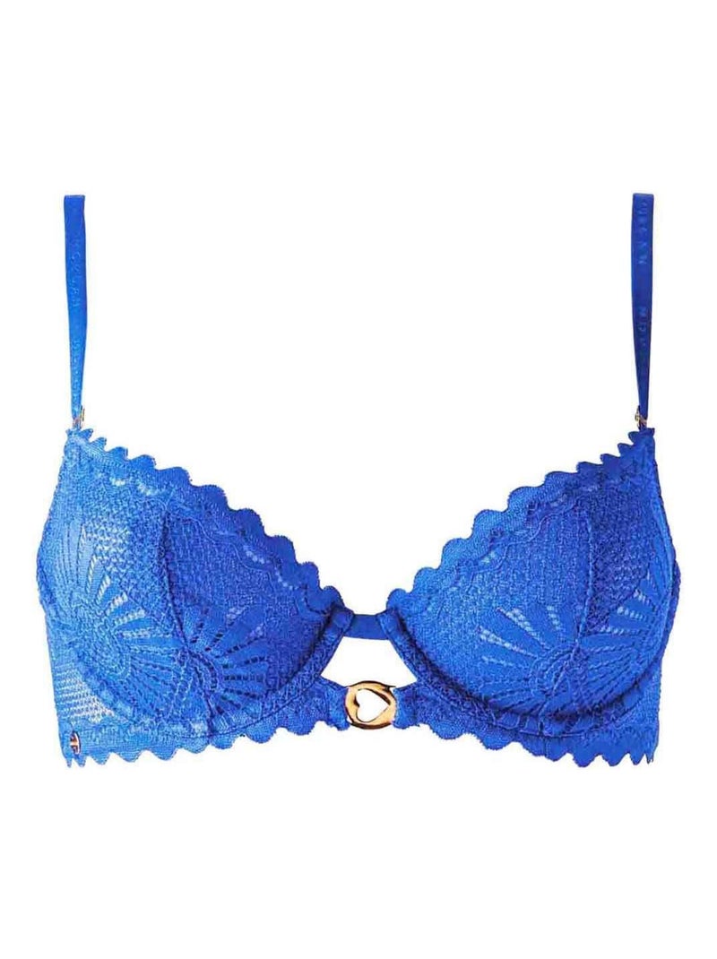 Soutien-gorge corbeille LISON - Morgan Lingerie Bleu - Kiabi
