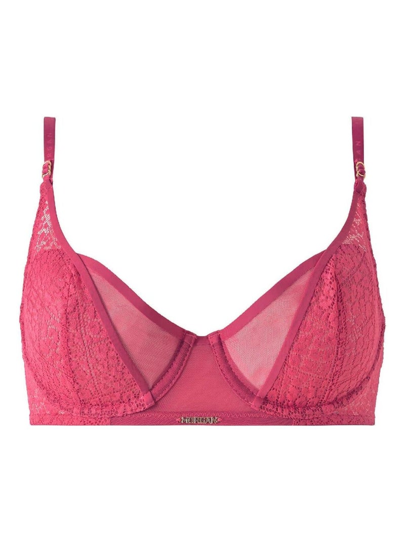 Soutien-gorge corbeille MAELLE - Morgan Lingerie Rose - Kiabi