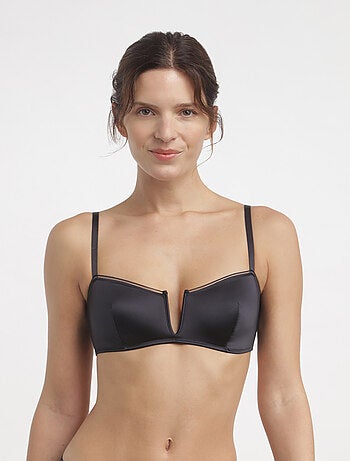Soutien-gorge corbeille microfibre satinée Dim Cheri