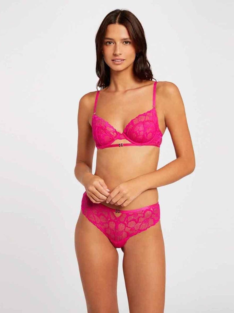 Soutien-gorge corbeille OPHELIE - Morgan Lingerie Rose - Kiabi
