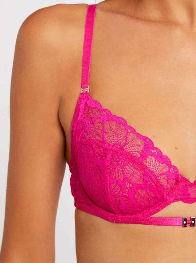 Soutien-gorge corbeille OPHELIE - Morgan Lingerie Rose - Kiabi