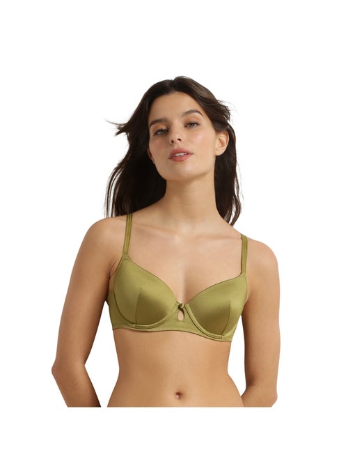 Soutien-gorge corbeille paddé avec armatures Silk Radiance - Kiabi