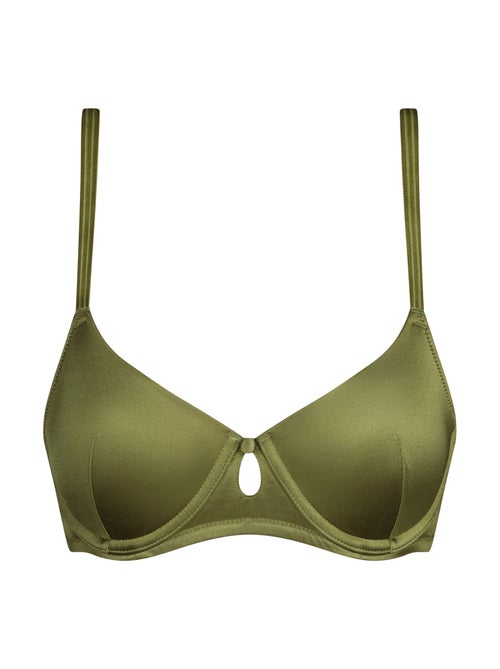 Soutien-gorge corbeille paddé avec armatures Silk Radiance - Kiabi