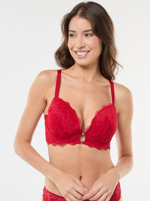 Soutien-gorge corbeille plongeant D&E - Kiabi