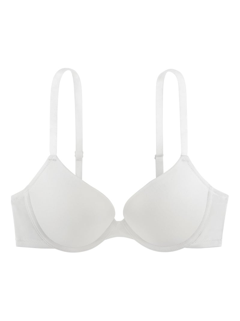 Soutien-gorge corbeille push-up Michelle Dorina Blanc - Kiabi