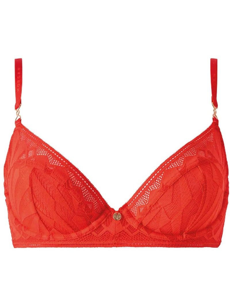 Soutien-gorge corbeille SALOME - Morgan Lingerie Orange - Kiabi