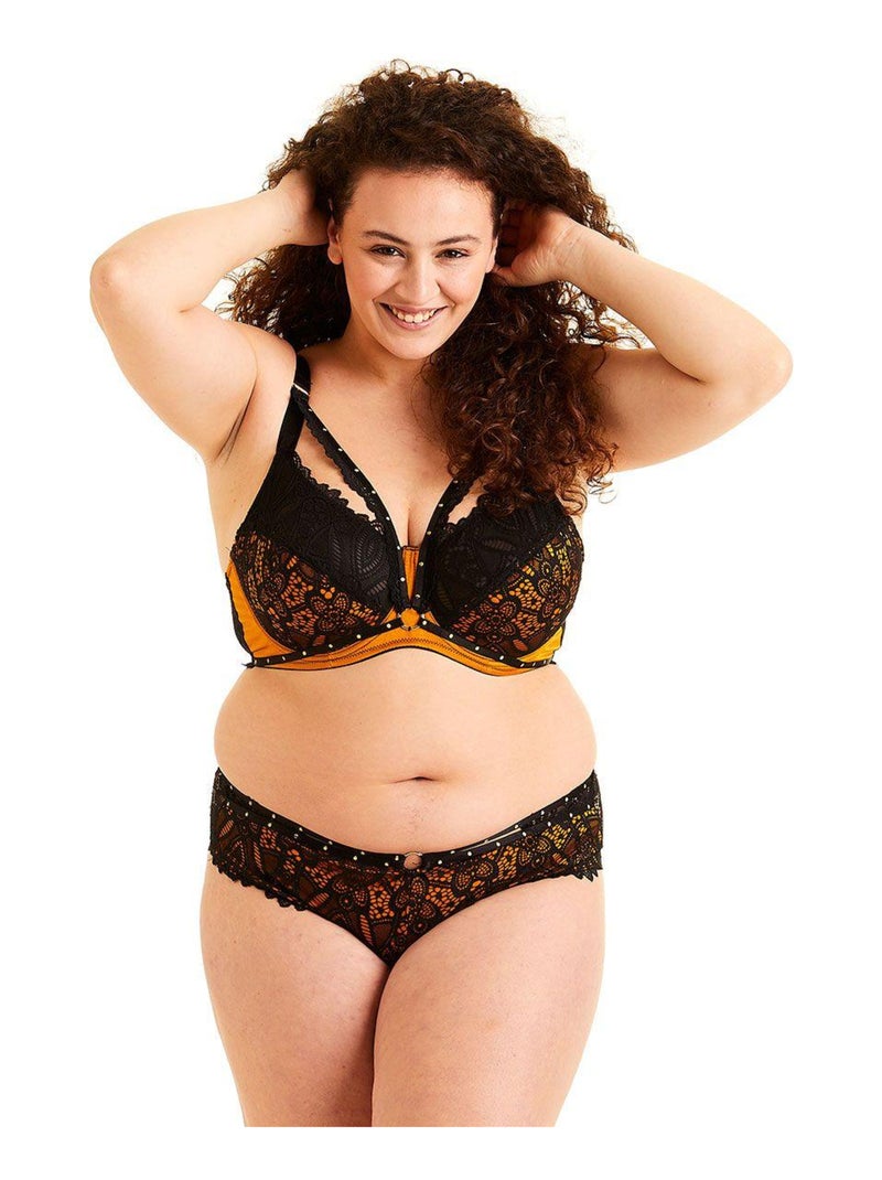 Soutien-gorge corbeille SALTIMBANQUE - Pomm'Poire Jaune - Kiabi