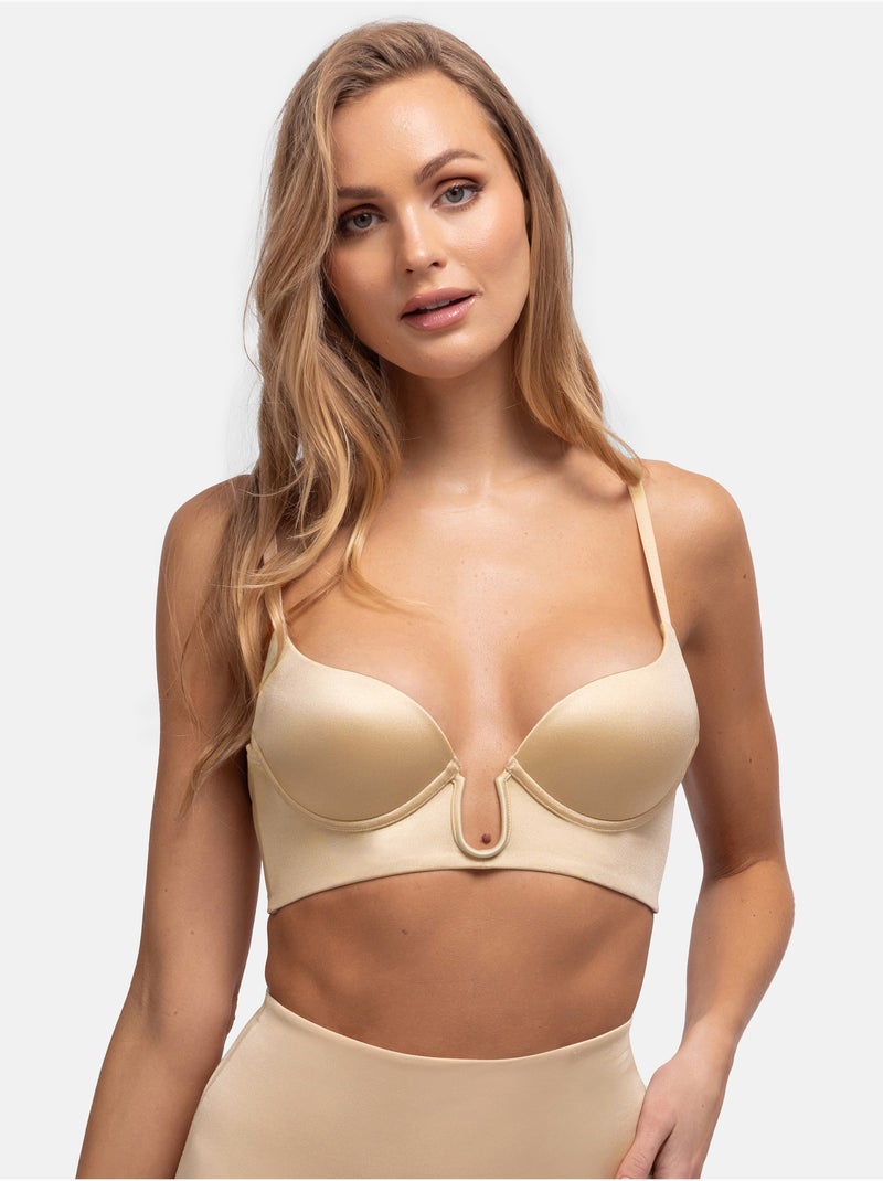 Soutien-gorge corbeille sculptant Sublime Dorina Beige - Kiabi