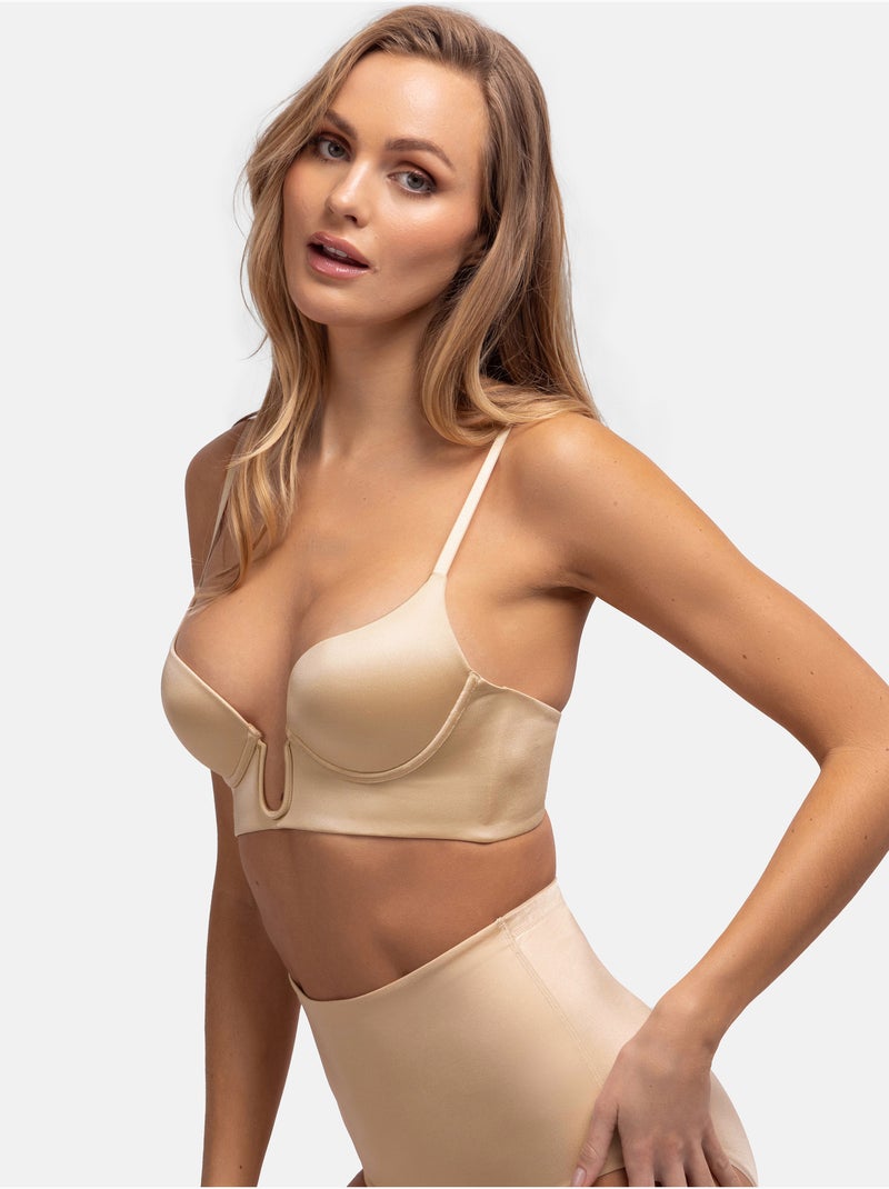 Soutien-gorge corbeille sculptant Sublime Dorina Beige - Kiabi