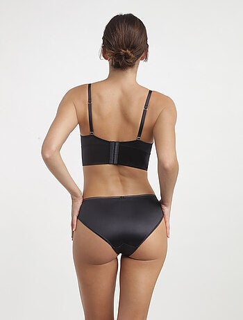 Soutien-gorge corbeille triangle satinée Dim Cheri