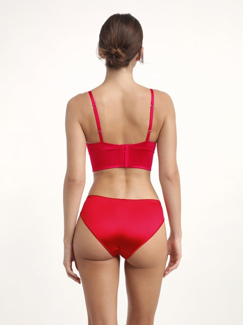 Soutien-gorge corbeille triangle satinée Dim Cheri - Kiabi