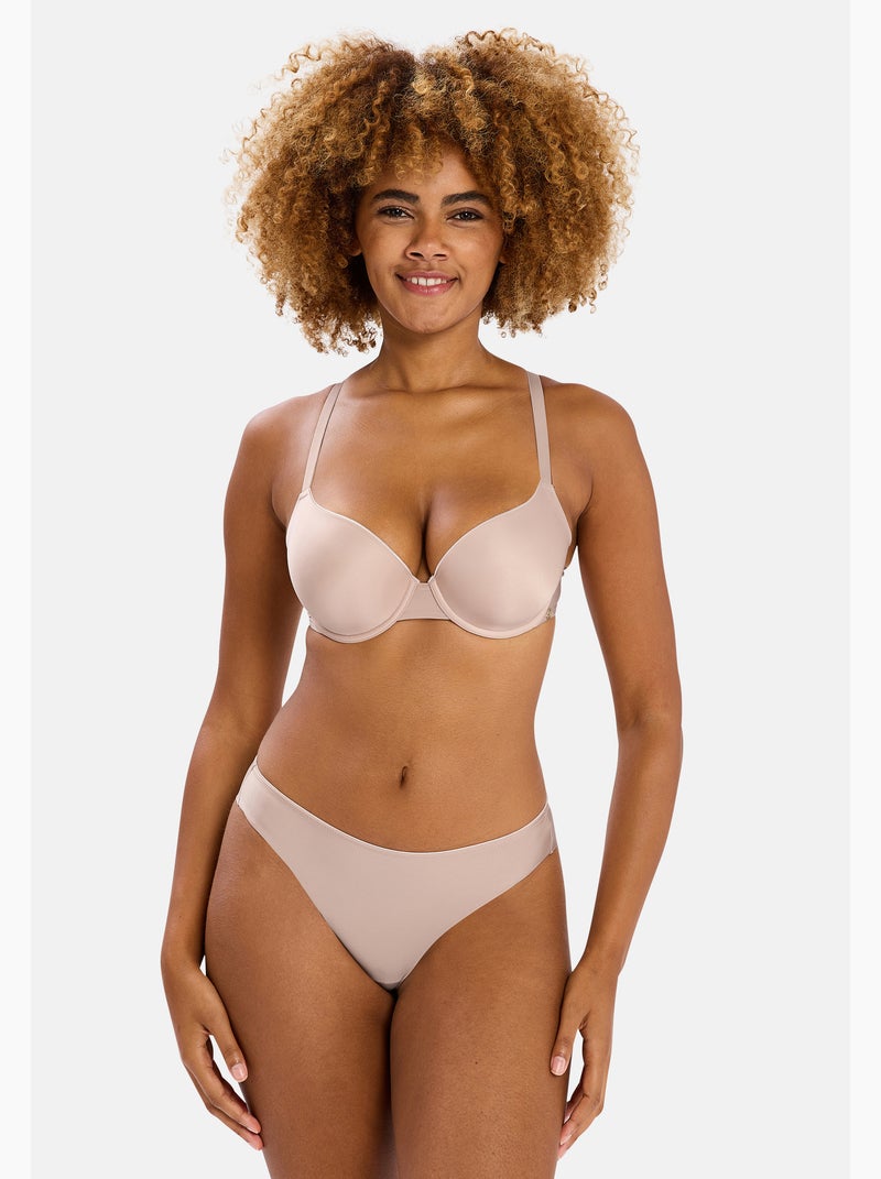 Soutien-gorge corbeille unseen sans complexe lingerie Beige - Kiabi