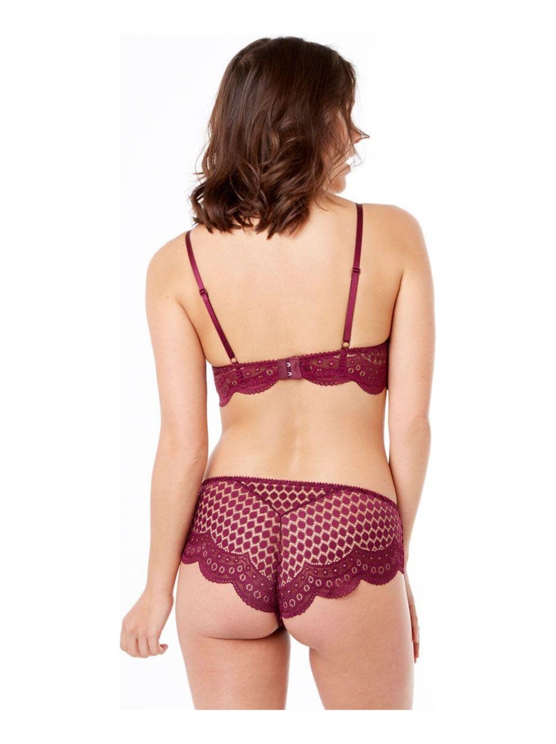 Soutien-gorge corbeille VALENTINE - Pomm'Poire Rouge - Kiabi