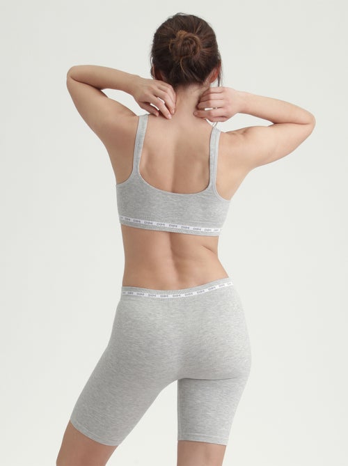 Soutien-gorge côtelé sans couture Icons Seamless - Kiabi