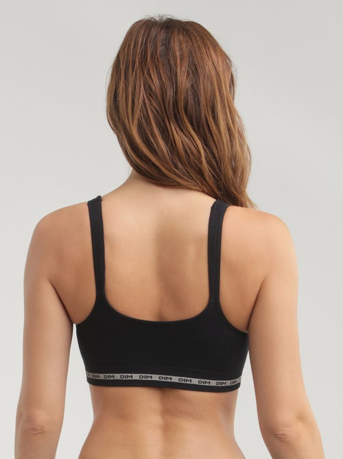 Soutien-gorge côtelé sans couture Icons Seamless - Kiabi
