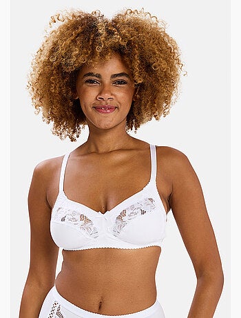 Soutien-gorge coton d'arum sans complexe lingerie