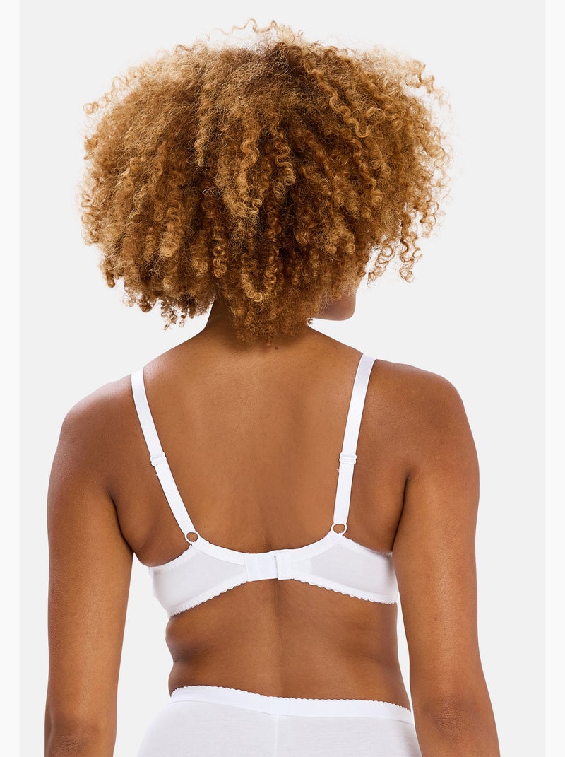 Soutien-gorge coton d'arum sans complexe lingerie Blanc - Kiabi