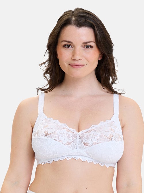 Soutien-gorge coton d'arum sans complexe lingerie - Kiabi Soutien-gorge coton d'arum sans complexe lingerie - Kiabi