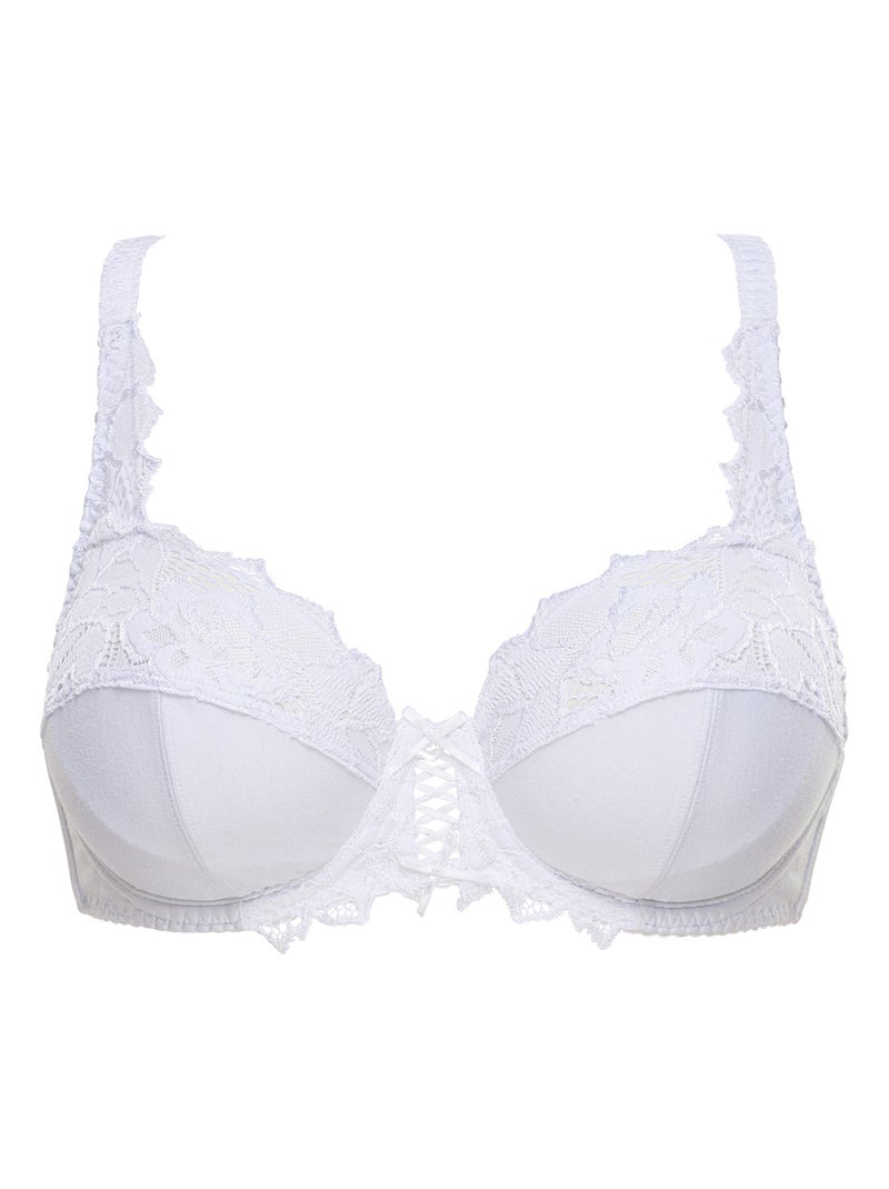 Soutien-gorge coton d'arum sans complexe lingerie Blanc - Kiabi