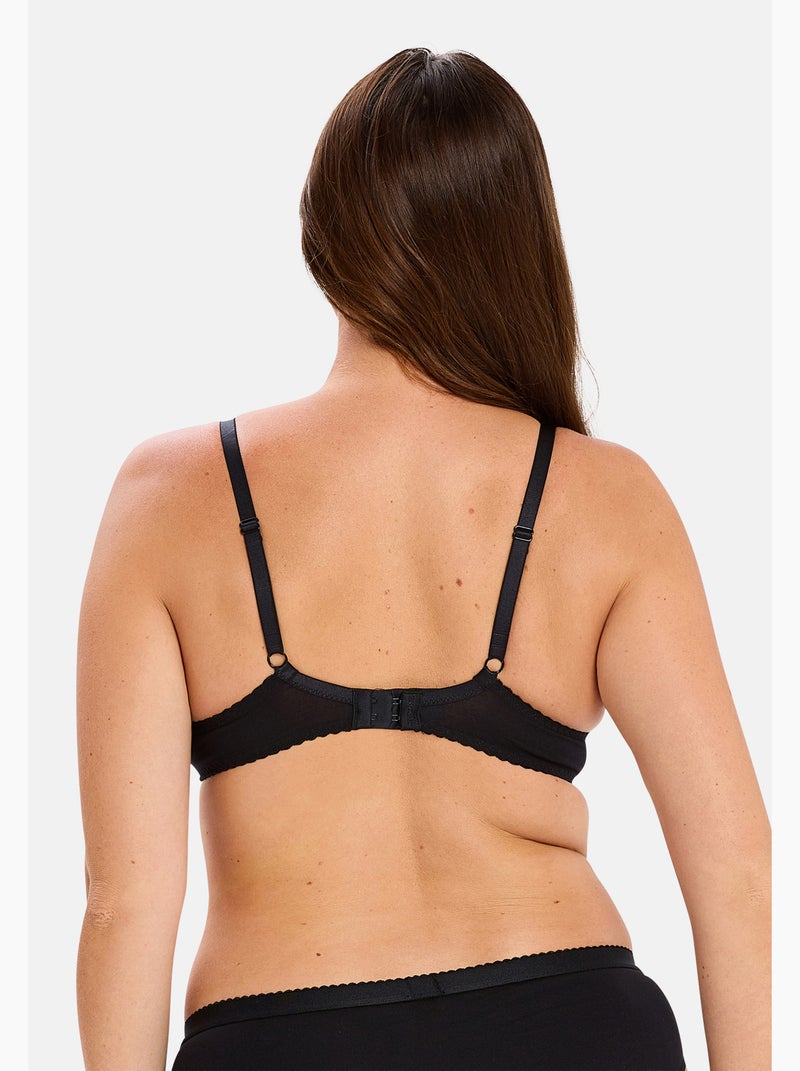 Soutien-gorge coton d'arum sans complexe lingerie Noir - Kiabi