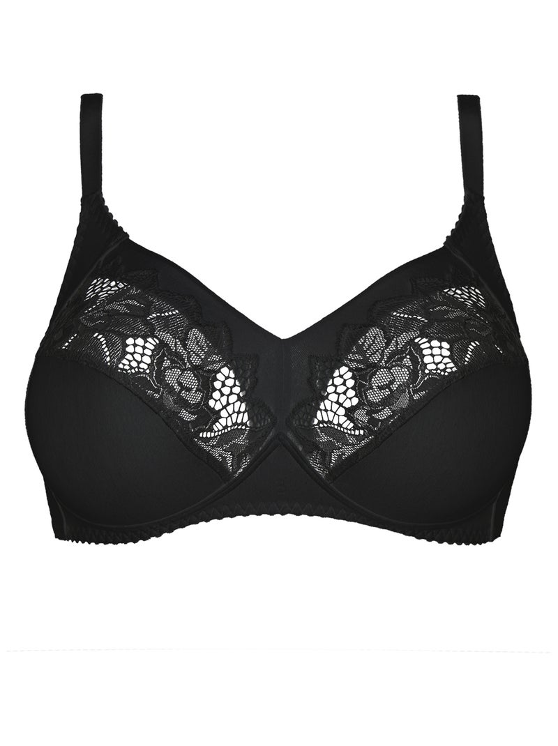 Soutien-gorge coton d'arum sans complexe lingerie Noir - Kiabi