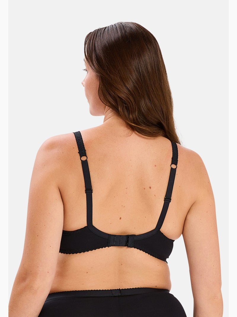 Soutien-gorge coton d'arum sans complexe lingerie Noir - Kiabi
