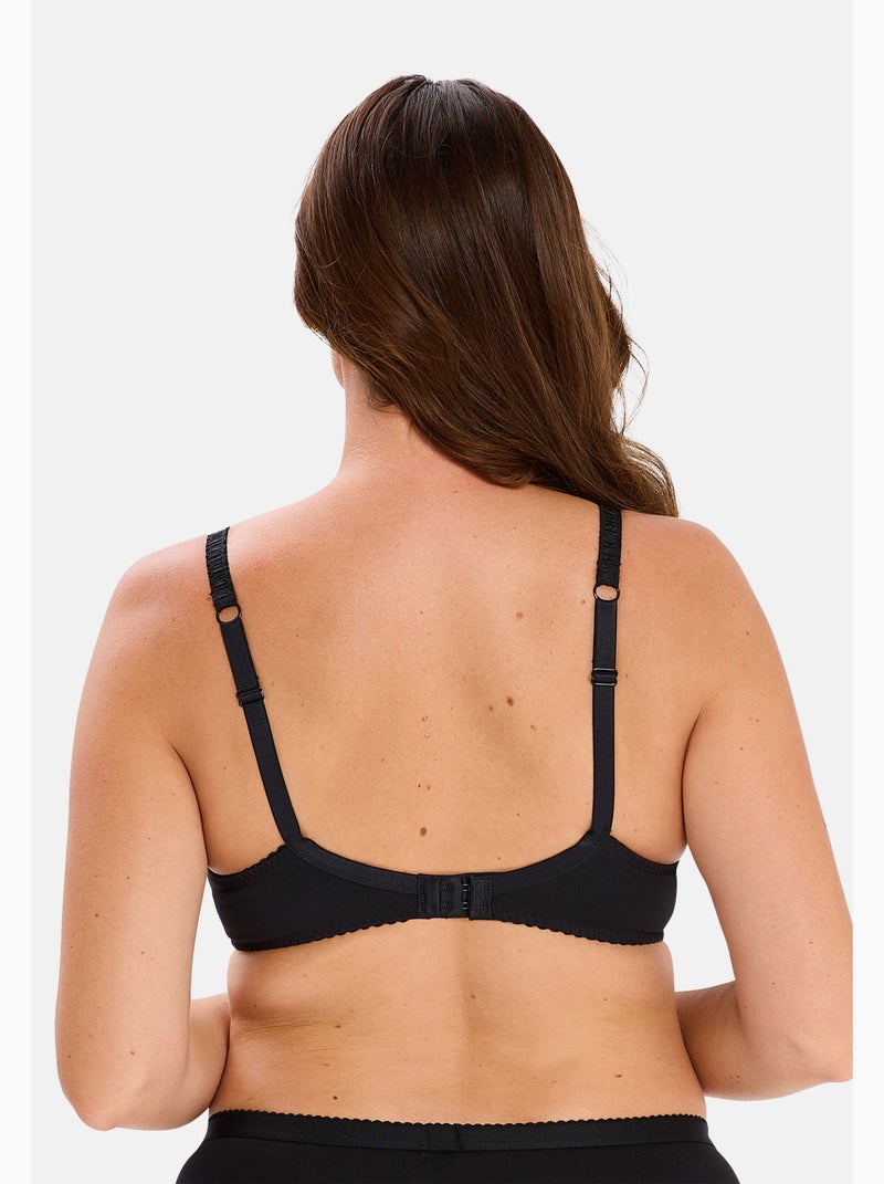 Soutien-gorge coton d'arum sans complexe lingerie Noir - Kiabi